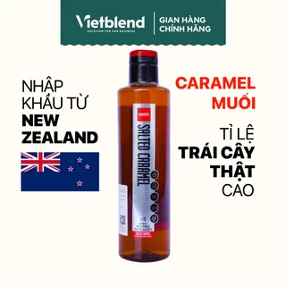 Syrup SHOTT vị Caramel Muối chai 1L