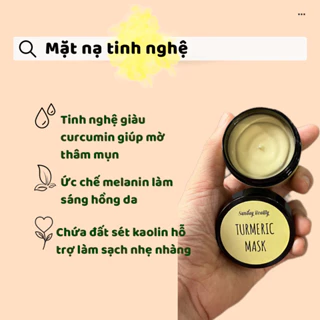 Mặt nạ tinh nghệ handmade