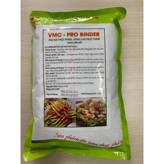 VMC probinder tạo giòn dai liên kết, giảm mùi tanh cho chả mực chả cá