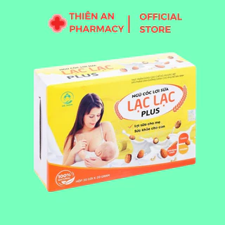 Ngũ cốc Lợi Sữa Lạc Lạc Plus Dr.maya 600g (30 gói), hương vị thơm ngon, cũng cấp dinh dưỡng cải thiện chất lượng sữ