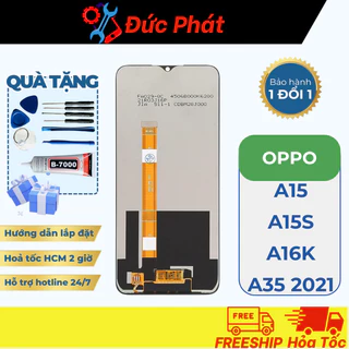 Màn Hình OPPO A15/ A15S/ A16K/ A35 2021 [ZIN NEW] (Tặng kèm Bộ Sửa & Keo Dán)