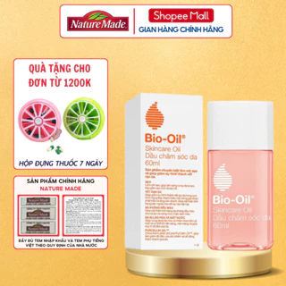 Tinh dầu chống rạn da Bio Oil 60ml hỗ trợ giảm rạn da, mờ sẹo và hết thâm da trong quá trình mang thai và sau sinh