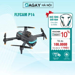 Flycam giá rẻ P14 dung lượng pin lớn camera góc rộng bảo hành 12 tháng