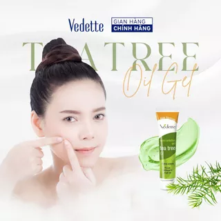 Gel ngừa mụn Vedette tinh dầu tràm trà (Tea tree oil) 18g (TP01002005001)