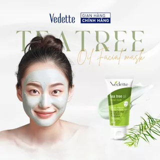 Mặt nạ đất sét Vedette tinh dầu tràm trà (Tea Tree Oil) 80ml (TP03009005424)