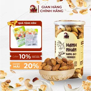 Hạnh nhân rang bơ DOHA FOOD - Nhân hạt hạnh nhân sấy chín - Ngũ cốc dinh dưỡng cho bà bầu, ăn kiêng, giảm cân