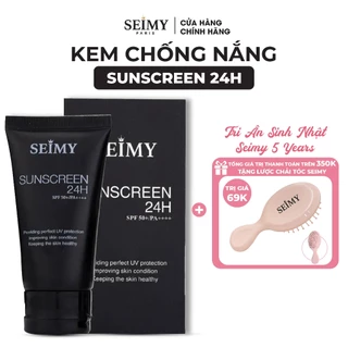 Kem chống nắng Seimy - Sunscreen 24h 40ml SPF 50+