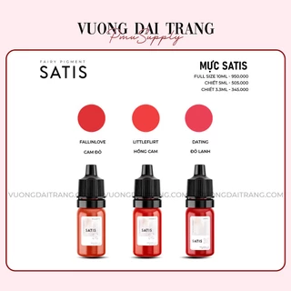 [CHÍNH HÃNG] Mực Satis mini 3,3ml