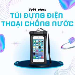 Túi Đựng Điện Thoại Chống Nước Có Dây Đeo (2 mặt trong suốt) - Prami