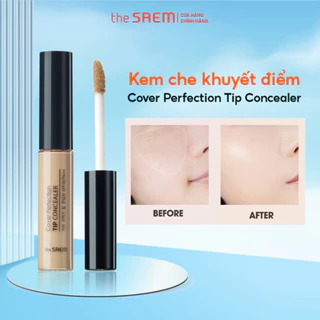 Kem che khuyết điểm The Saem Cover Perfection Tip Concealer (6.5g)
