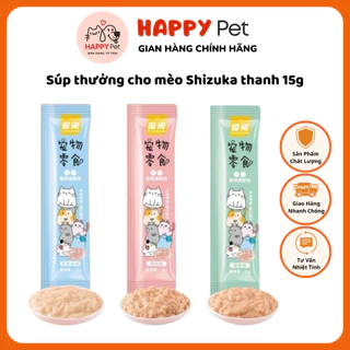 Súp thưởng cho mèo Shizuka thanh 15g - happy_pet (Bỏ Sỉ)