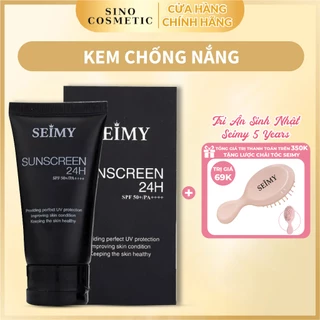 Kem chống nắng dưỡng trắng dưỡng da Seimy - Sunscreen 24h - mềm mịn, giảm dầu, sáng da