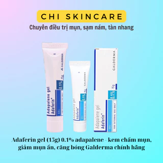 Adappalene Adafferin gel0.1 giảm mun 15gam Chi skincare