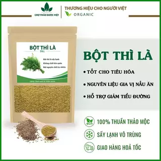 Bột thì là nguyên chất 100g ( Bột hạt thì là Ai Cập gia vị ướp thịt nướng BBQ) - Chợ Thảo Dược Việt