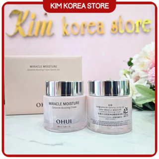 Bộ kem dưỡng Ohui hồng cấp ẩm ⚡CHÍNH HÃNG⚡ Set dưỡng ẩm mịn, sáng da Ohui Miracle Moisture Cream, bộ dưỡng da cao cấp