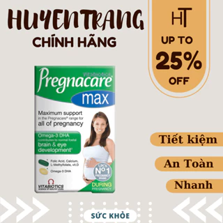 Vitamin tổng hợp Bà Bầu Pregnacare Max giúp bầu khỏe