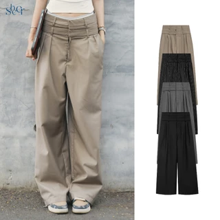 Quần Tây Double Waistband Sheer (04 Màu)