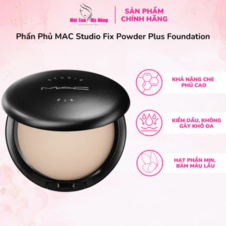 Phấn Phủ MAC Studio Fix Powder Plus Foundation [Môi Son Má Hồng]