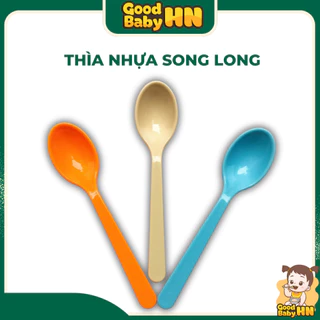 Thìa nhựa cho bé ăn dặm Song Long