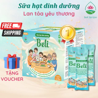 Sữa hạt hạnh phúc Beli - Hộp 16 gói - 400g