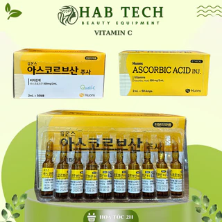 Tính Chất Vitamin C Hàn Quốc Chính Vita C Hàn Hãng Dùng Cấy Tảo Cấy Phấn Cấy Hồng Sâm Chăm Sóc Da Đều Màu Da Trắng Sáng