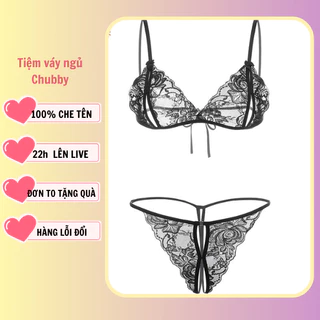 Bộ Đồ Lót Nữ Lọt Khe G-String - Nội Y Nữ Sexy - BDL02 - Chubby.Sexy