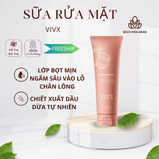 Sữa rửa mặt tạo bọt dầu dừa axit amin 120g làm sạch sâu kiểm soát dầu và trắng sáng toàn diện