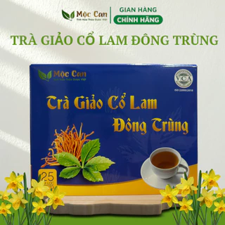 Trà Giảo Cổ Lam Đông Trùng Mộc Can, Ổn Định Huyết Áp, Giảm Mỡ Máu, Ngăn Ngừa Tai Biến, Tăng Cường Miễn Dịch