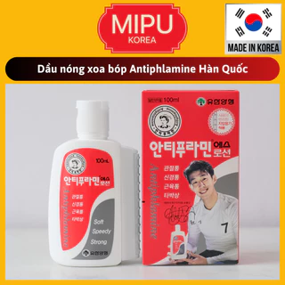 (Date 1/2027) Dầu nóng xoa bóp Antiphlamine HÀN QUỐC Chính hãng 100ml chuẩn sịn loại 1