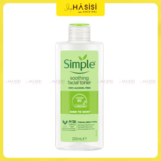 Nước Hoa Hồng SIMPLE - Soothing Facial Toner 200ml