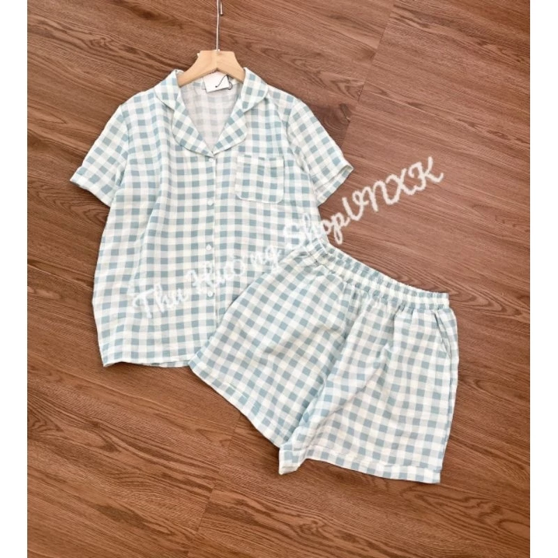 Set bộ đùi Pijama thoáng mát thấm hút