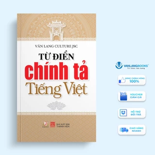 Sách Vanlangbooks - Từ Điển Chính Tả Tiếng Việt (Vl)