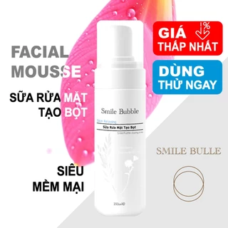 Sữa rửa mặt tạo bọt sạch sâu cho da dầu mụn, từ hoa cúc La Mã Skin Relaxing Smile Bubble 150ml