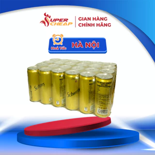 [Hoả Tốc HN] Lốc 24 Lon Nước Soda Giải Khát Schweppes Tonic 320ml/Lon Sale 7.7 SuperCheap