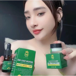 COMBO HỖ TRỢ MỤN - KEM CAO DIẾP CÁ & SERUM RAU MÁ - MAI ÁNH HUYỀN