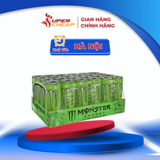 [Hoả tốc HN] Lốc 24 Lon Nước Tăng Lực Giải Khát Monster Energy Ultra Paradise 355ml/Lon Sale 7.7 Supercheap