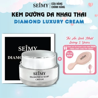 Kem dưỡng da mặt nhau thai Seimy - Diamond Luxury Cream 30g