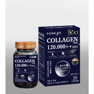 COLLAGEN  nano tế bào gốc, Trắng Da mờ nám cân bằng nội tiết tố - Hộp 30 viên