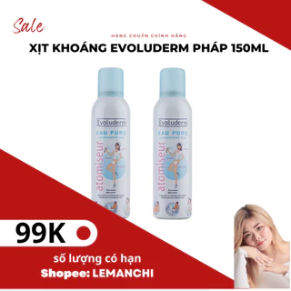 Nước Xịt Khoáng Evoluderm 150ml