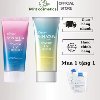 Kem chống nắng skin aqua nâng tone Nhật Bản