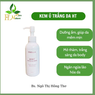 Kem Ủ Trắng Da Body Osella Dưỡng Ẩm Sáng Da Đều Màu Da 150ml