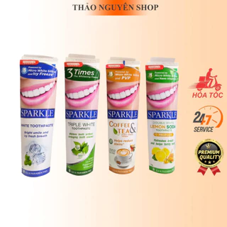 Kem Đánh Răng Sparkle 100g Thái Lan, Kem Đánh Răng Siêu Trắng Răng Sparkle Thái Lan