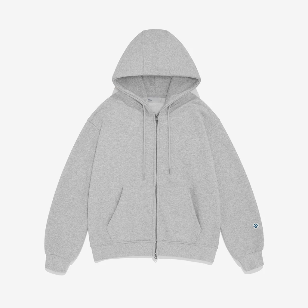 Áo Hoodie Owlbrand Fullzip/ Xám