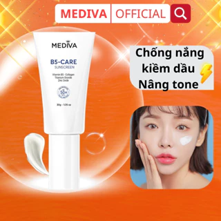 Kem chống nắng Mediva B5-Care SPF 50+ Quang phổ rộng ngừa UV - nâng tone - kiềm dầu - kem chống nắng dưỡng da hàng ngày