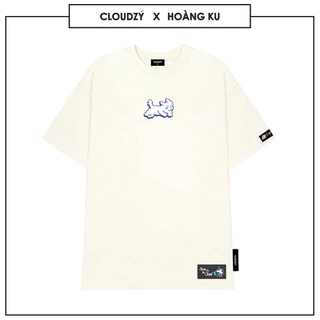 [ Salim & Hoàng Ku ] Áo phông nữ nam localbrand unisex tay lỡ thun form rộng teen cổ tròn cotton CLOUDZY CLOUDOG