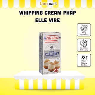 Whipping cream Elle Vire 1L - Kem sữa béo