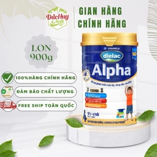 Sữa bột Vinamilk Dielac Alpha 4 900g/1.5kg_Duchuymilk