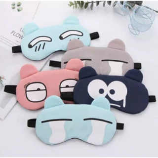 Bịt mắt ngủ hình thú cưng có kèm túi nước 🍀Clovershop68🍀