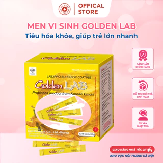 Men Vi Sinh Golden Lab.Bé Tiêu Hóa Tốt,Ăn Ngon Hấp Thu Dinh Dưỡng.Phát Triển Cân Nặng