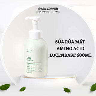 Sữa rửa mặt Amino Acid Lucenbase dọn sạch bã nhờn, kiềm dầu hiệu quả 500ml